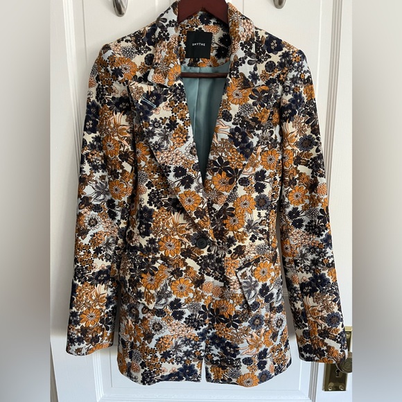 Smythe Floral Jacquard Blazer - Picture 1 of 4